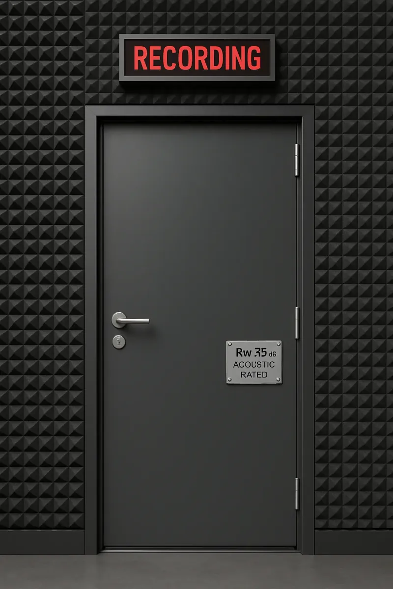 acoustic rated steel doors - professional steel doors available in brighton from UK manufacturers